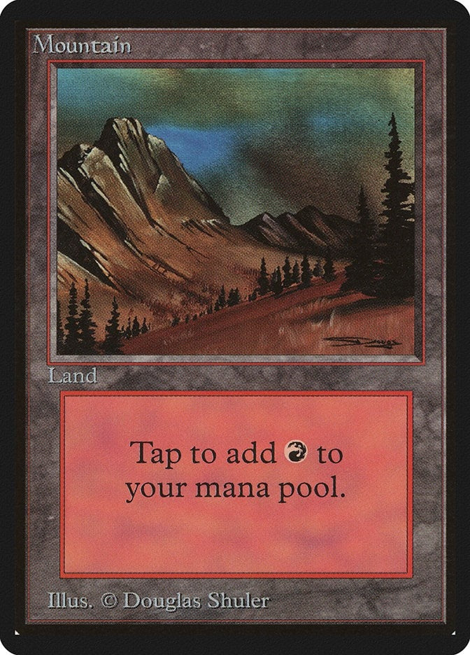 Image for Mountain (C) (Beta Edition) - Magic: The Gathering