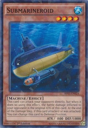 Image for Submarineroid (Shatterfoil) (Battle Pack 3: Monster League) (BP03-EN024) - YuGiOh