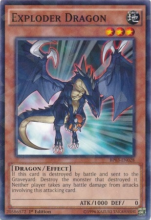 Image for Exploder Dragon (Shatterfoil) (Battle Pack 3: Monster League) (BP03-EN028) - YuGiOh