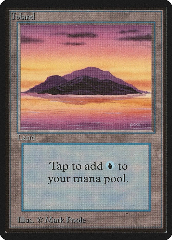 Image for Island (A) (Beta Edition) - Magic: The Gathering