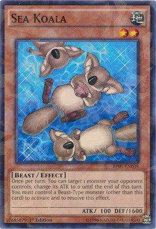 Image for Sea Koala (Shatterfoil) (Battle Pack 3: Monster League) (BP03-EN038) - YuGiOh