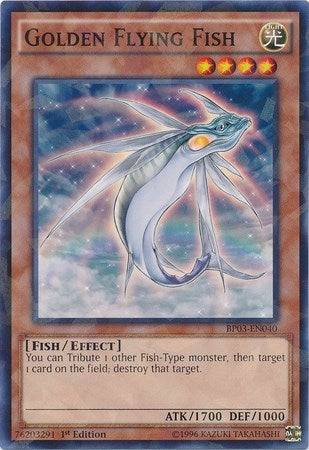 Image for Golden Flying Fish (Shatterfoil) (Battle Pack 3: Monster League) (BP03-EN040) - YuGiOh