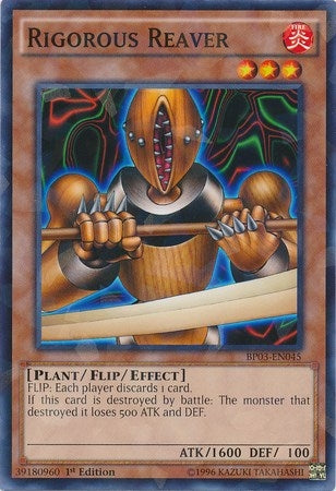 Image for Rigorous Reaver (Shatterfoil) (Battle Pack 3: Monster League) (BP03-EN045) - YuGiOh