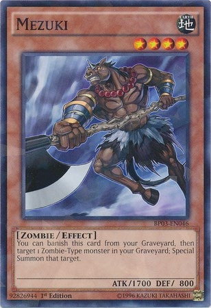 Image for Mezuki (Shatterfoil) (Battle Pack 3: Monster League) (BP03-EN046) - YuGiOh