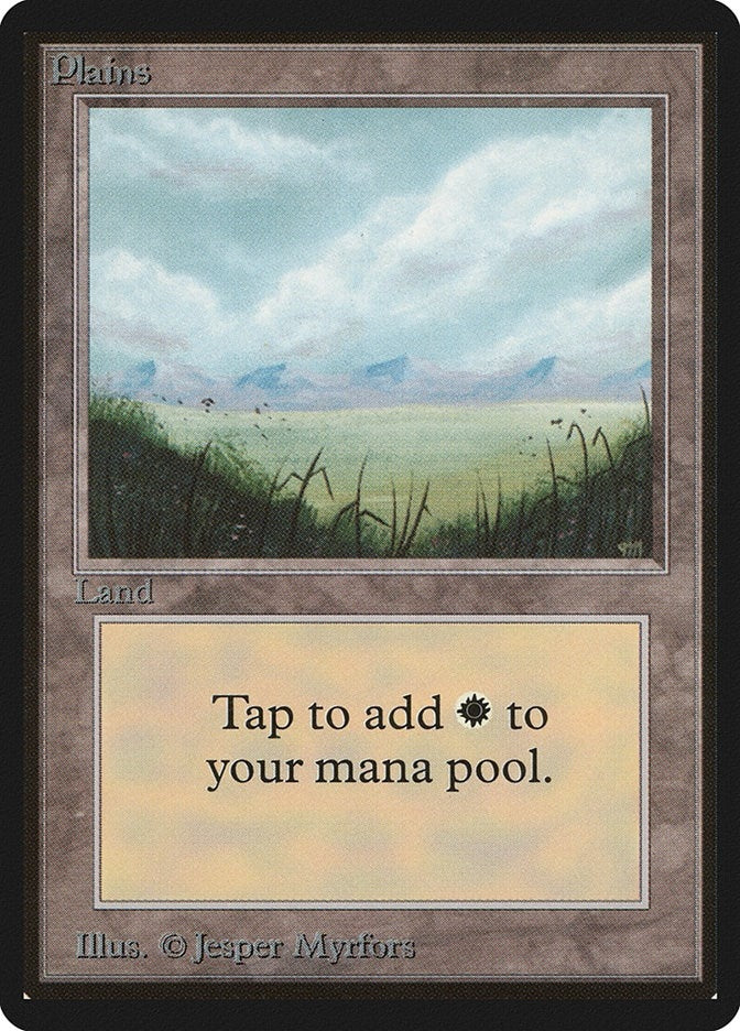 Image for Plains (A) (Beta Edition) - Magic: The Gathering