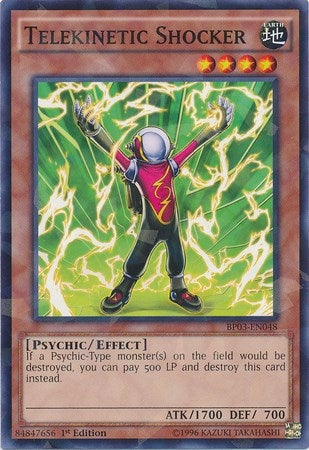 Image for Telekinetic Shocker (Shatterfoil) (Battle Pack 3: Monster League) (BP03-EN048) - YuGiOh