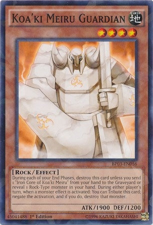 Image for Koa'ki Meiru Guardian (Shatterfoil) (Battle Pack 3: Monster League) (BP03-EN056) - YuGiOh