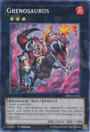 Image for Grenosaurus (Shatterfoil) (Battle Pack 3: Monster League) (BP03-EN116) - YuGiOh