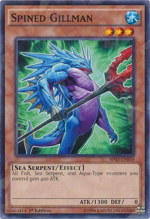 Image for Spined Gillman (Shatterfoil) (Battle Pack 3: Monster League) (BP03-EN059) - YuGiOh