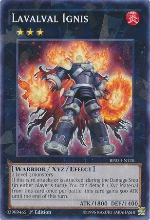 Image for Lavalval Ignis (Shatterfoil) (Battle Pack 3: Monster League) (BP03-EN120) - YuGiOh