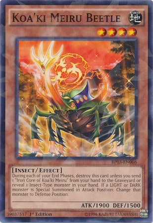 Image for Koa'ki Meiru Beetle (Shatterfoil) (Battle Pack 3: Monster League) (BP03-EN066) - YuGiOh