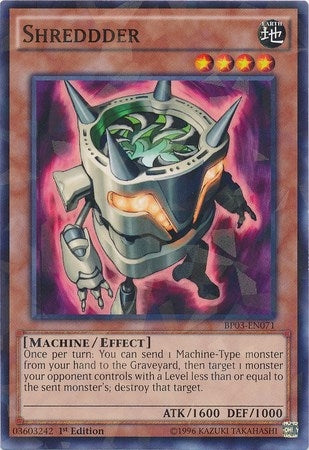 Image for Shreddder (Shatterfoil) (Battle Pack 3: Monster League) (BP03-EN071) - YuGiOh