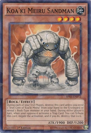 Image for Koa'ki Meiru Sandman (Shatterfoil) (Battle Pack 3: Monster League) (BP03-EN072) - YuGiOh