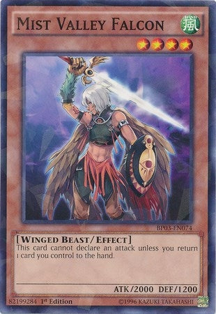 Image for Mist Valley Falcon (Shatterfoil) (Battle Pack 3: Monster League) (BP03-EN074) - YuGiOh