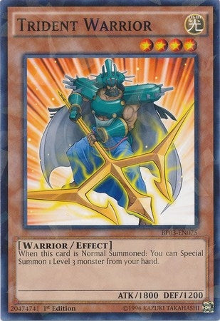 Image for Trident Warrior (Shatterfoil) (Battle Pack 3: Monster League) (BP03-EN075) - YuGiOh