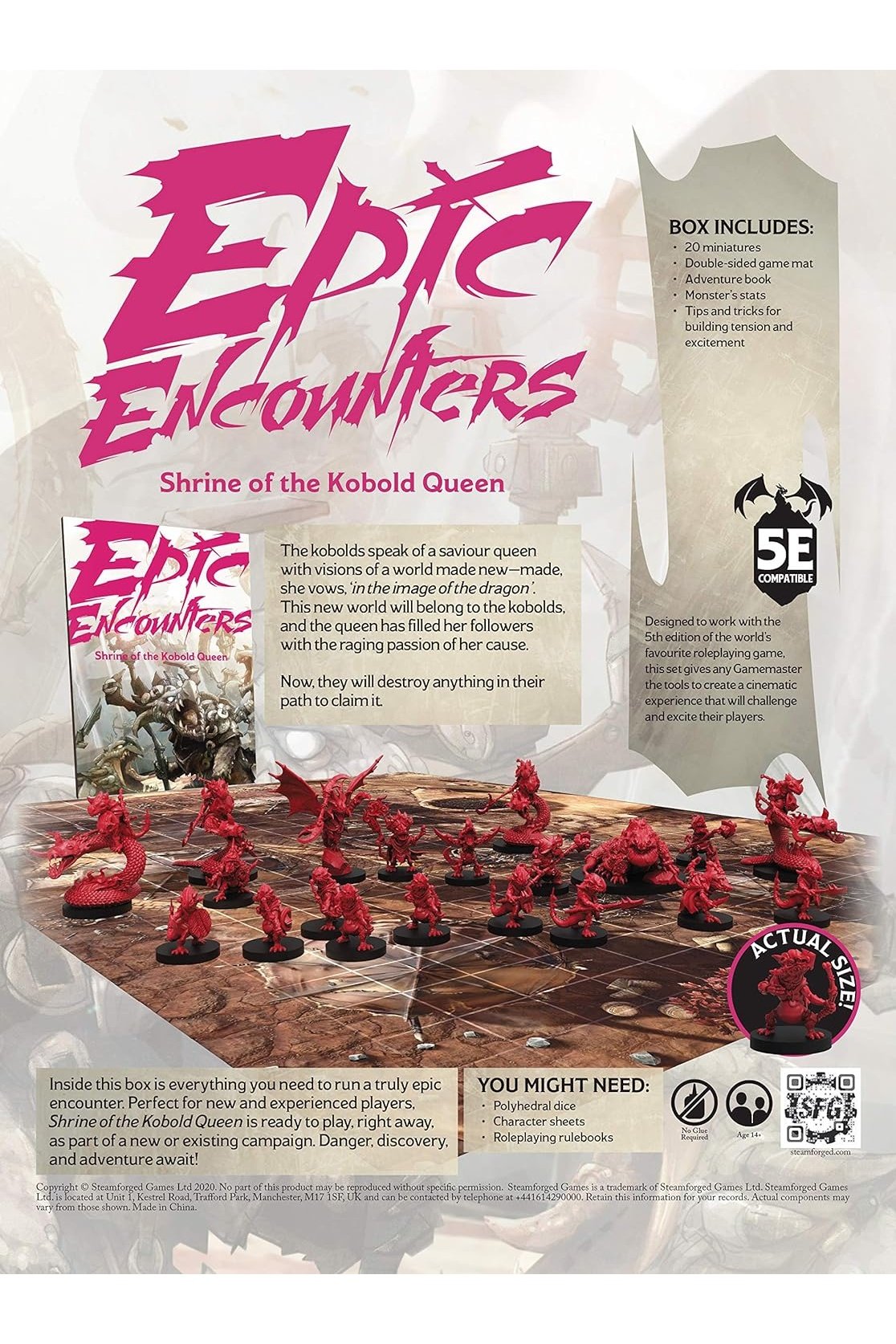 Epic Encounters: Shrine of the Kobold Queen - D&D