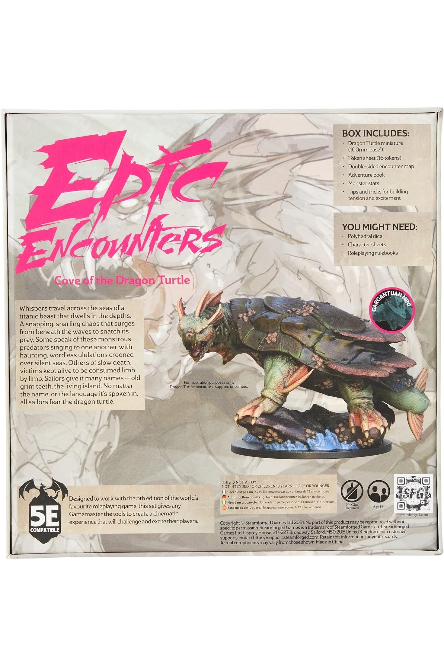 Epic Encounters: Cove of the Dragon Turtle - D&D