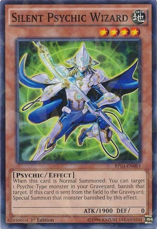Image for Silent Psychic Wizard (Shatterfoil) (Battle Pack 3: Monster League) (BP03-EN084) - YuGiOh