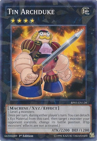 Image for Tin Archduke (Shatterfoil) (Battle Pack 3: Monster League) (BP03-EN128) - YuGiOh