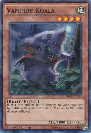 Image for Vampire Koala (Shatterfoil) (Battle Pack 3: Monster League) (BP03-EN094) - YuGiOh