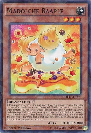 Image for Madolche Baaple (Shatterfoil) (Battle Pack 3: Monster League) (BP03-EN097) - YuGiOh