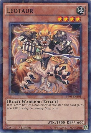Image for Leotaur (Shatterfoil) (Battle Pack 3: Monster League) (BP03-EN102) - YuGiOh