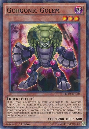 Image for Gorgonic Golem (Shatterfoil) (Battle Pack 3: Monster League) (BP03-EN110) - YuGiOh