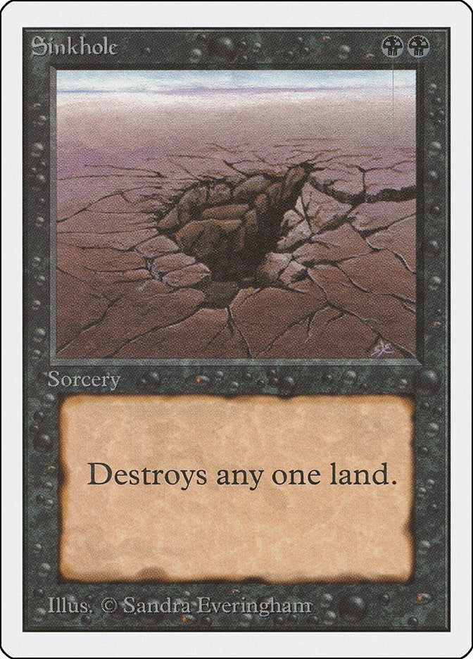 Image for Sinkhole (Unlimited Edition) - Magic: The Gathering