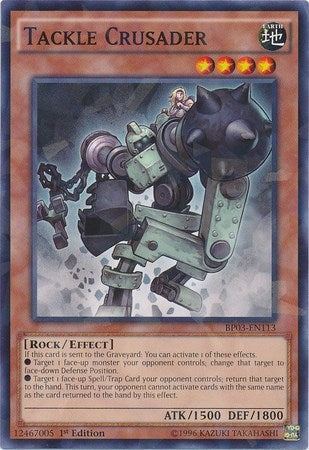 Image for Tackle Crusader (Shatterfoil) (Battle Pack 3: Monster League) (BP03-EN113) - YuGiOh