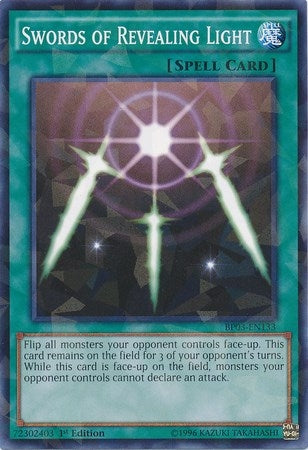 Image for Swords of Revealing Light (Shatterfoil) (Battle Pack 3: Monster League) (BP03-EN133) - YuGiOh