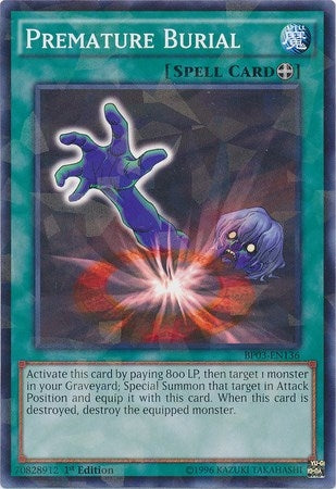 Image for Premature Burial (Shatterfoil) (Battle Pack 3: Monster League) (BP03-EN136) - YuGiOh