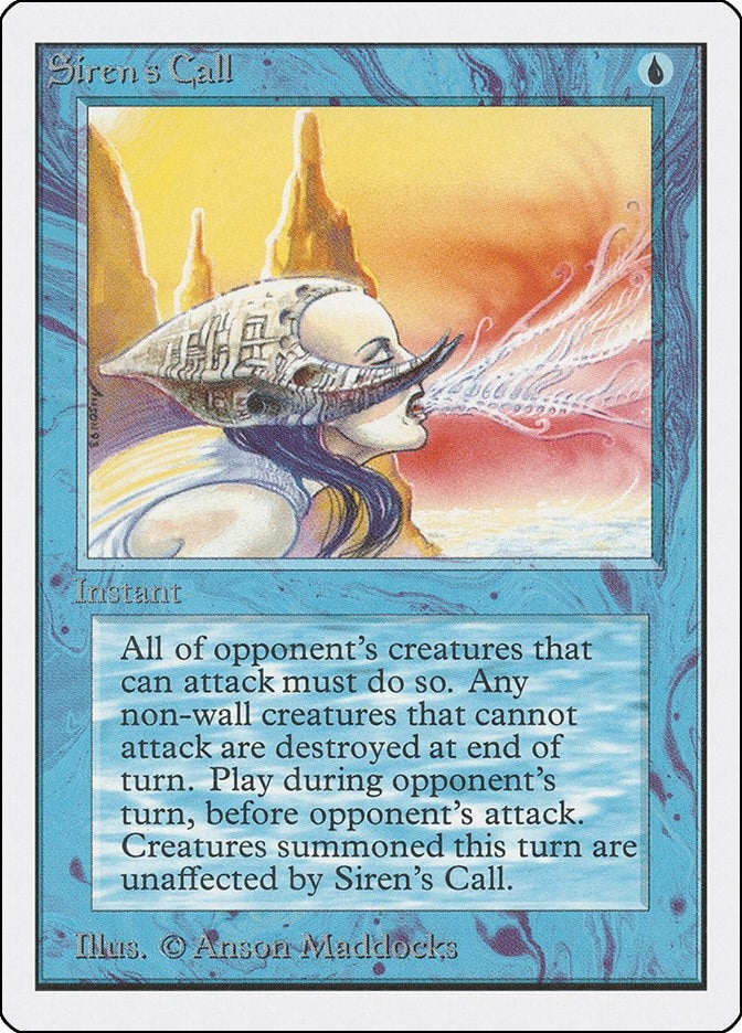 Image for Siren's Call (Unlimited Edition) - Magic: The Gathering
