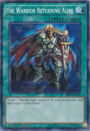 Image for The Warrior Returning Alive (Shatterfoil) (Battle Pack 3: Monster League) (BP03-EN140) - YuGiOh