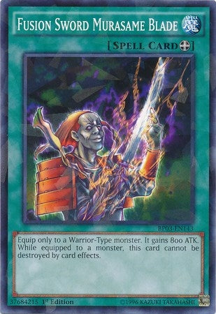Image for Fusion Sword Murasame Blade (Shatterfoil) (Battle Pack 3: Monster League) (BP03-EN143) - YuGiOh