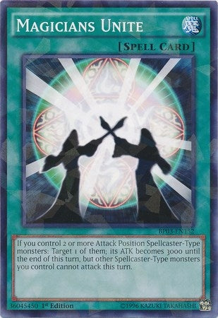 Image for Magicians Unite (Shatterfoil) (Battle Pack 3: Monster League) (BP03-EN152) - YuGiOh