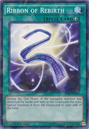 Image for Ribbon of Rebirth (Shatterfoil) (Battle Pack 3: Monster League) (BP03-EN153) - YuGiOh