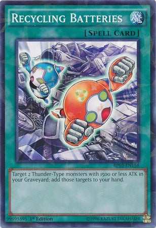 Image for Recycling Batteries (Shatterfoil) (Battle Pack 3: Monster League) (BP03-EN158) - YuGiOh