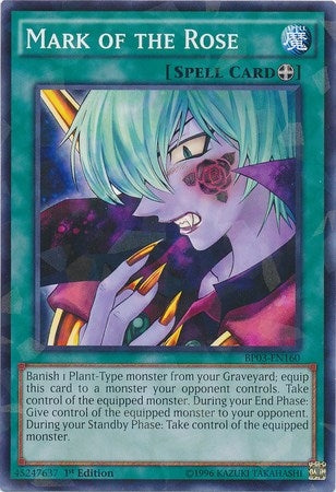 Image for Mark of the Rose (Shatterfoil) (Battle Pack 3: Monster League) (BP03-EN160) - YuGiOh