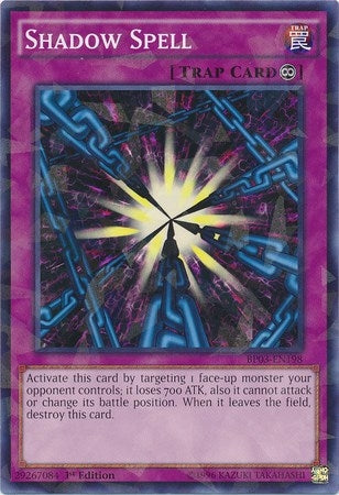Image for Shadow Spell (Shatterfoil) (Battle Pack 3: Monster League) (BP03-EN198) - YuGiOh