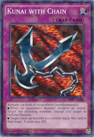 Image for Kunai with Chain (Shatterfoil) (Battle Pack 3: Monster League) (BP03-EN210) - YuGiOh