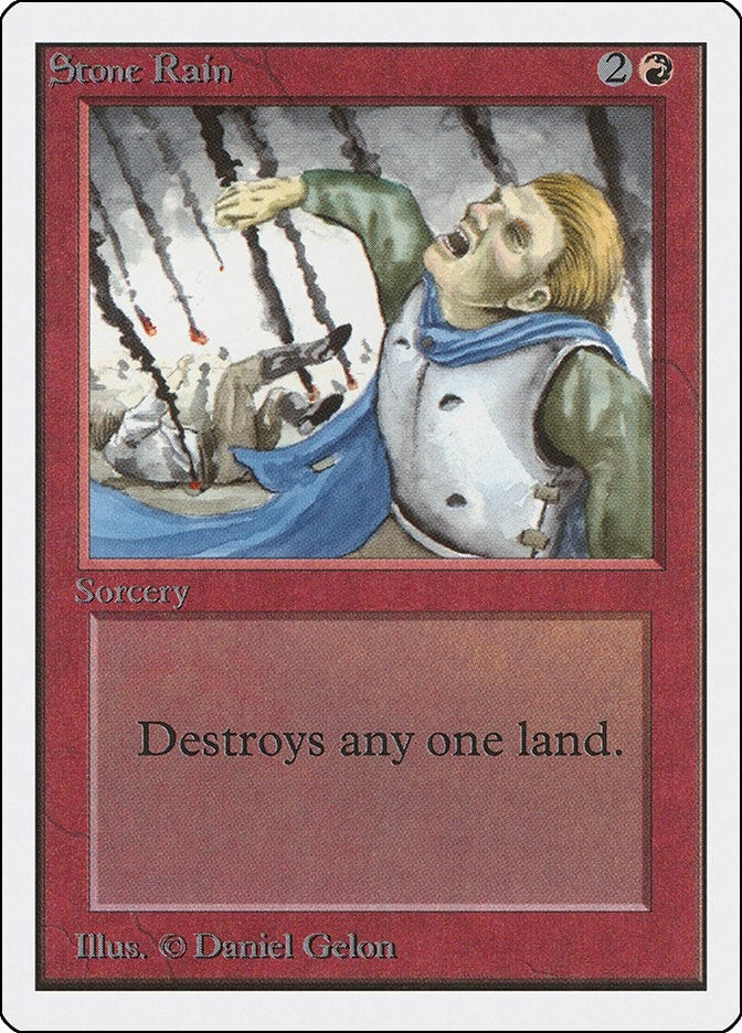 Image for Stone Rain (Unlimited Edition) - Magic: The Gathering