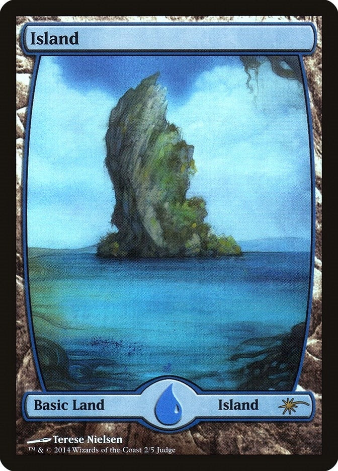 Image for Island - Full Art (2) (Judge Promos) (2) - Magic: The Gathering