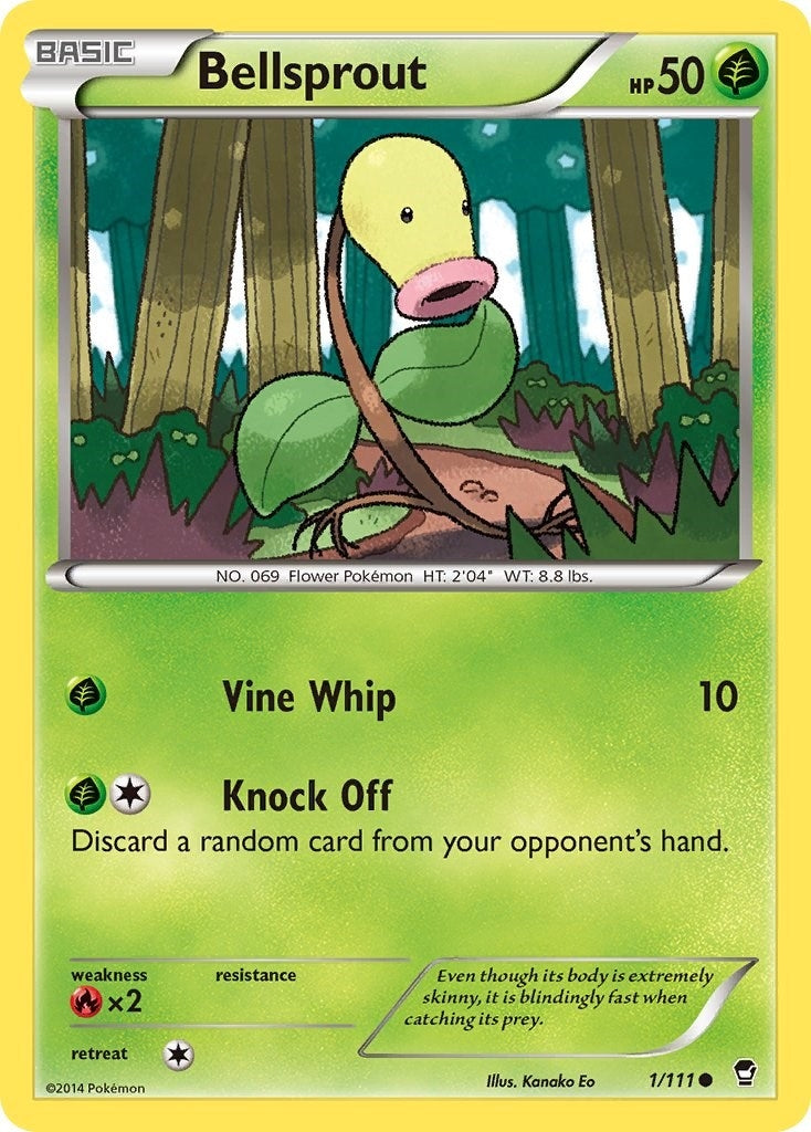 Image for Bellsprout (XY - Furious Fists) (1/111) - Pokemon