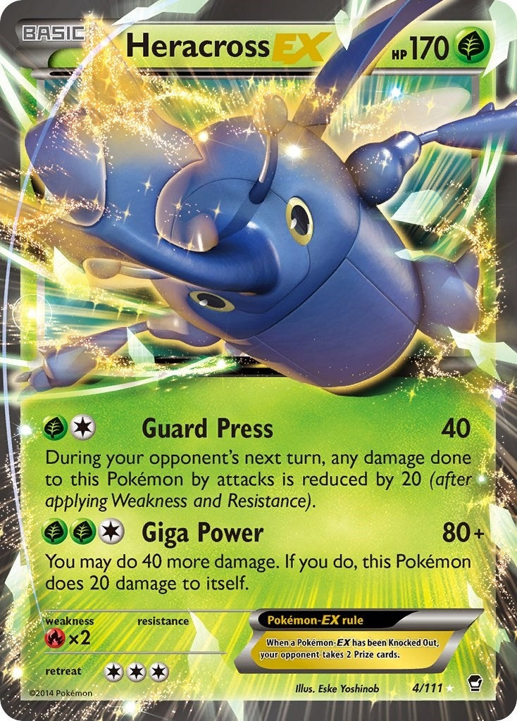 Image for Heracross EX (XY - Furious Fists) (4/111) - Pokemon