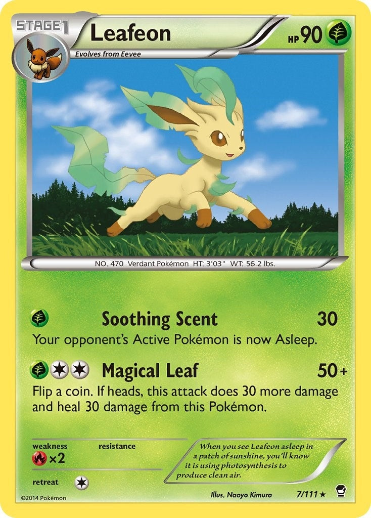 Image for Leafeon (XY - Furious Fists) (7/111) - Pokemon