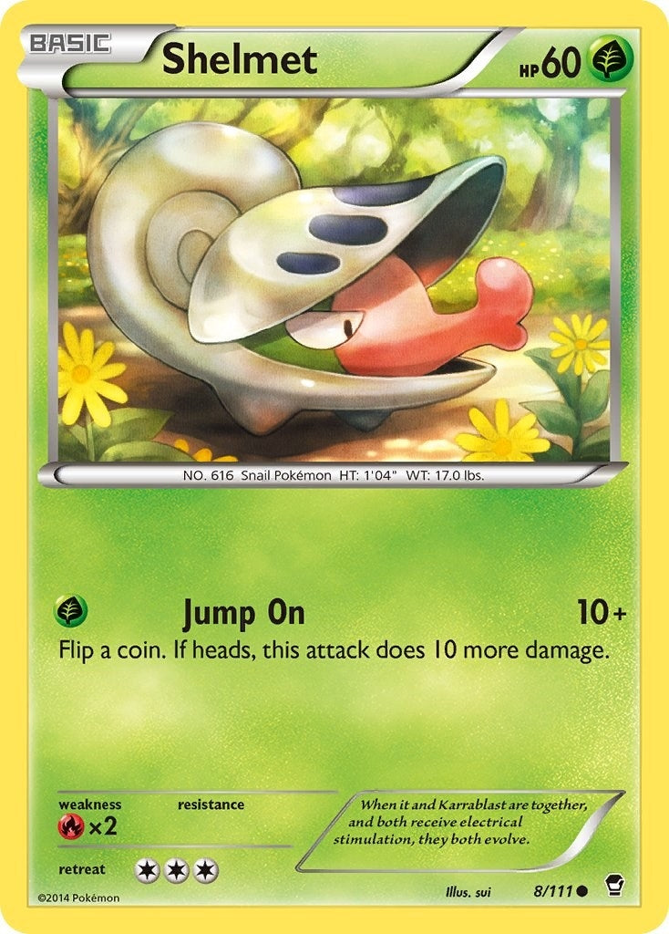 Image for Shelmet (XY - Furious Fists) (8/111) - Pokemon