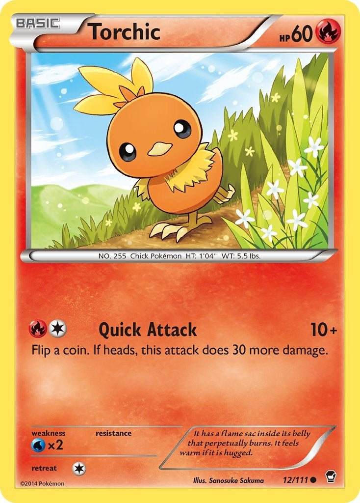 Image for Torchic (XY - Furious Fists) (12/111) - Pokemon