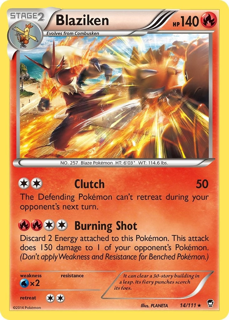Image for Blaziken (XY - Furious Fists) (14/111) - Pokemon