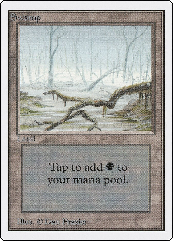 Image for Swamp (A) (Unlimited Edition) - Magic: The Gathering