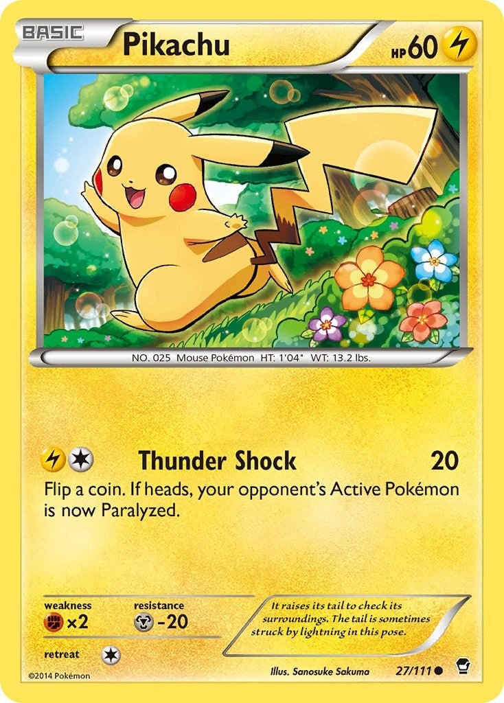 Image for Pikachu (XY - Furious Fists) (27/111) - Pokemon